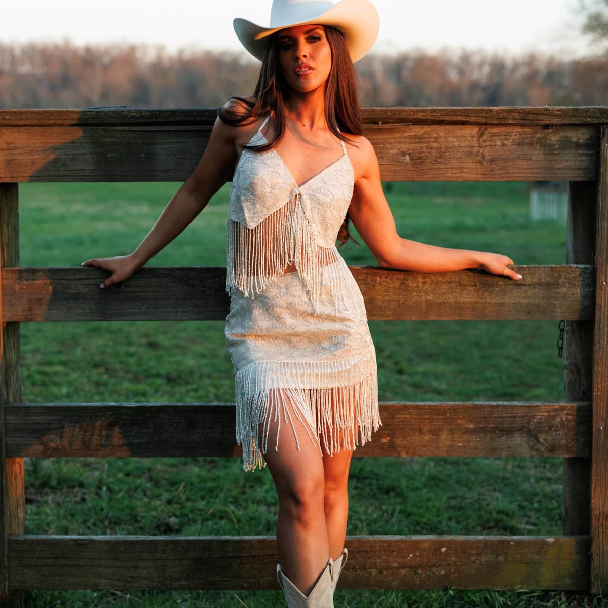 sequin rodeo dress SSYS Georgie Pink Blue Sequin Square Neck Dress