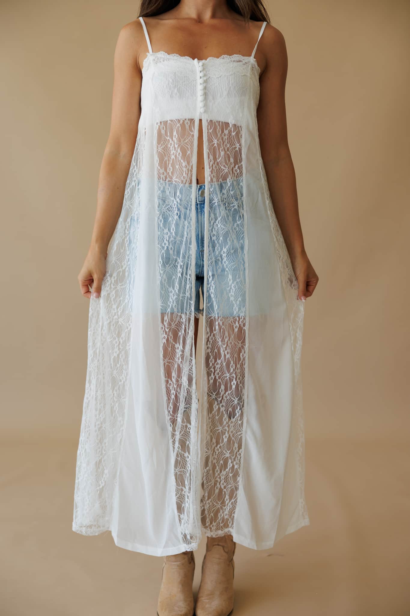 Dixie Lace Maxi Top