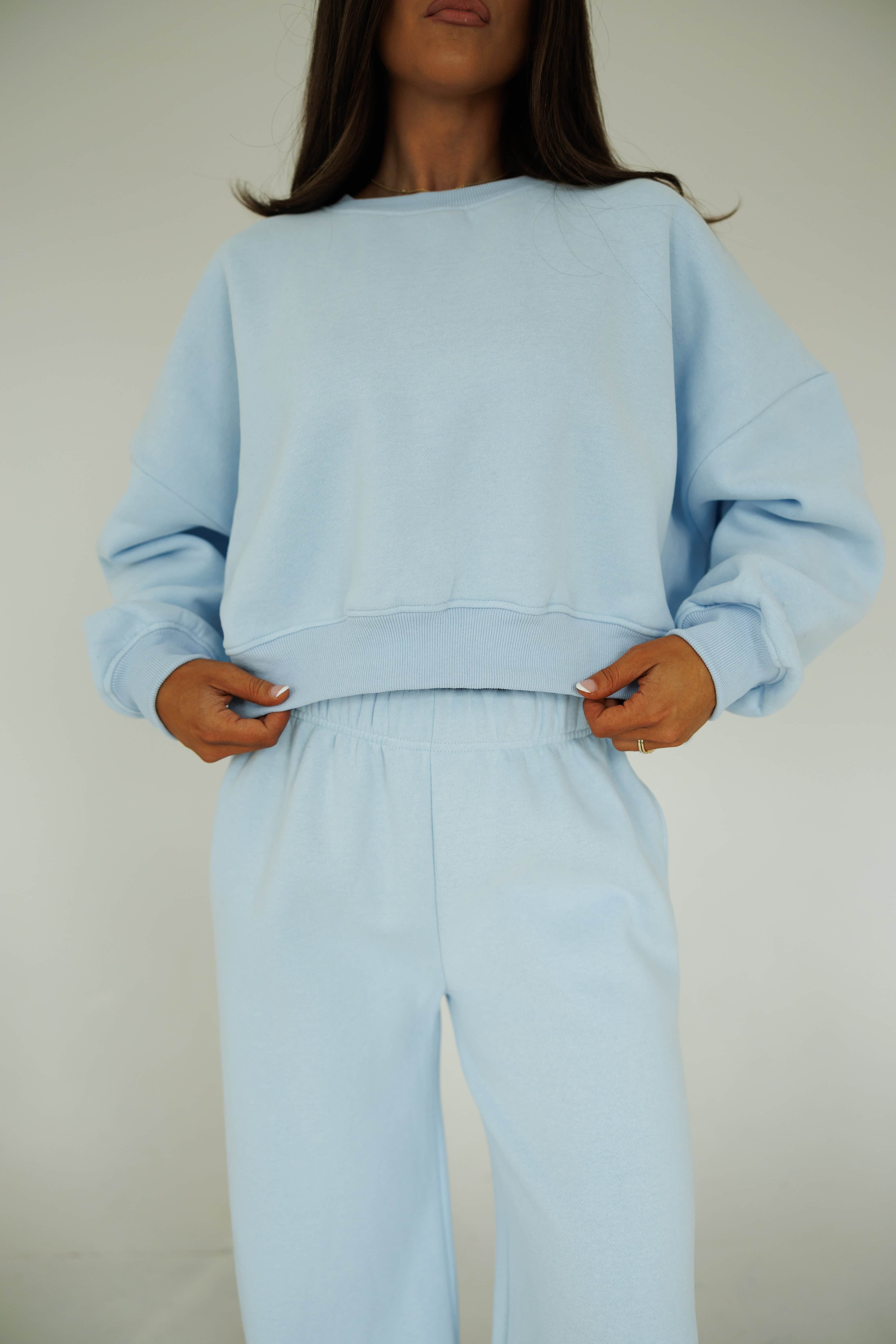 Cozy Cloud Crewneck | Fleece Oversized Sweatshirt | Lane 201