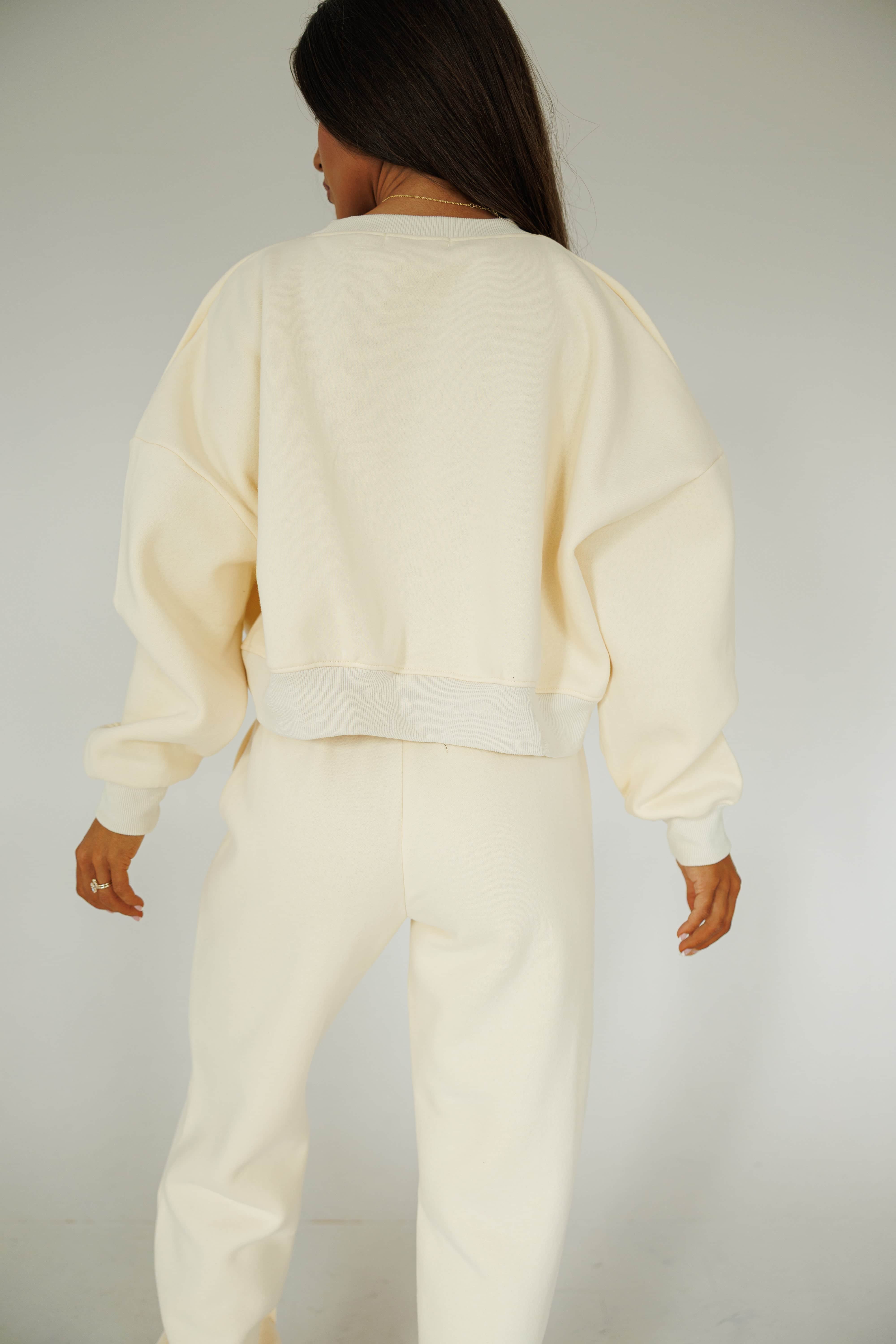 Clairo Immunity スウェット Cozy Cloud Crewneck | Fleece Oversized Sweatshirt | Lane 201