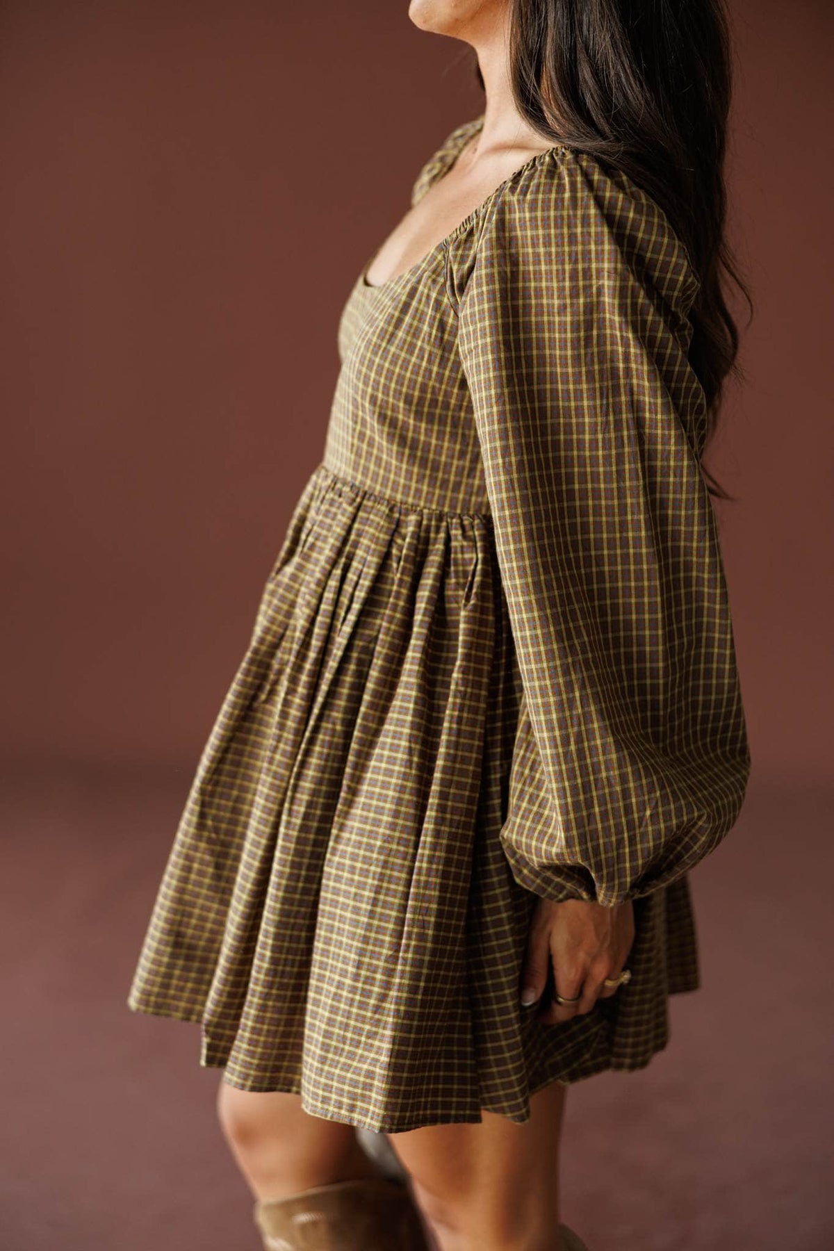 Barn Dance Plaid Dress