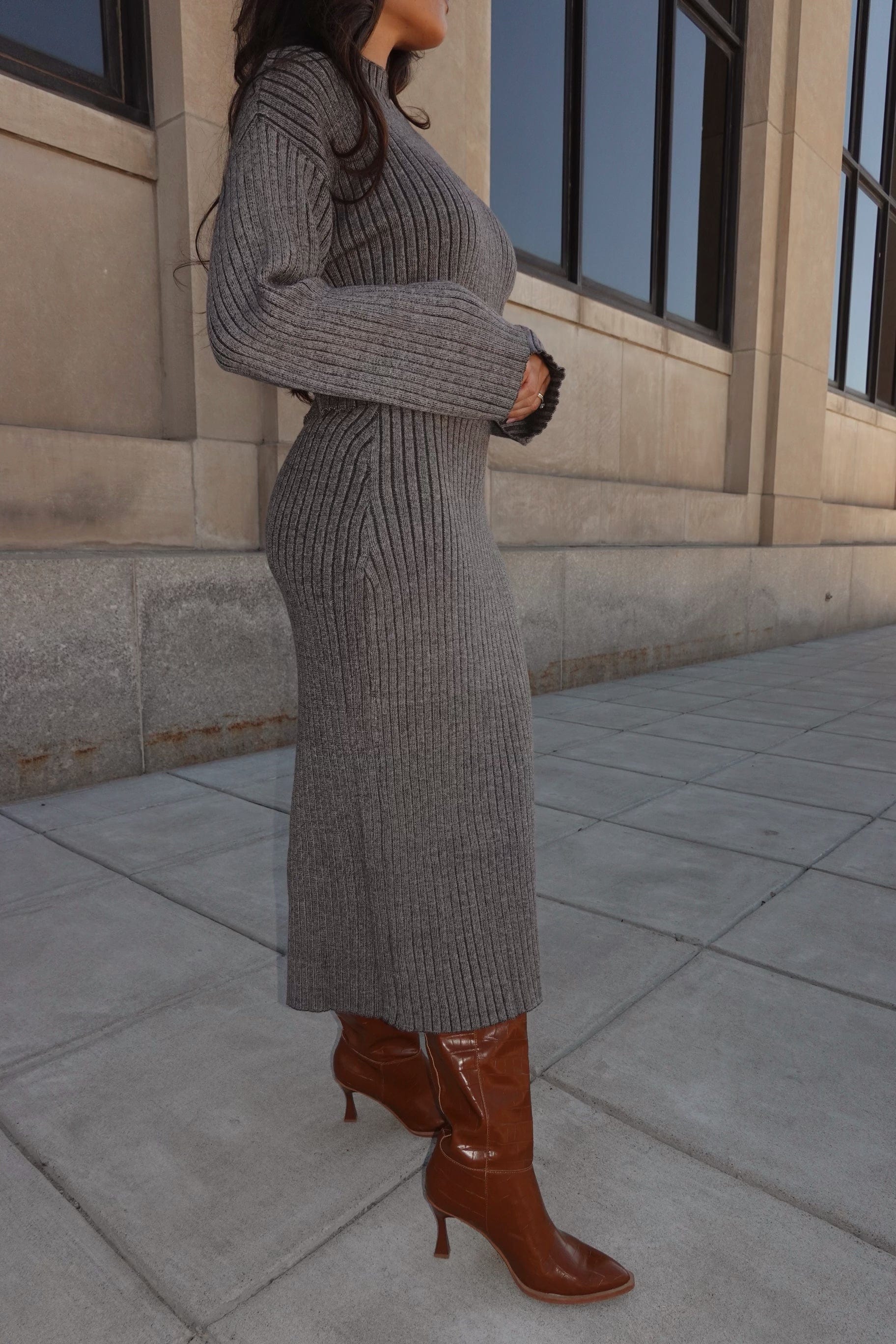 Understated Sweater Skirt