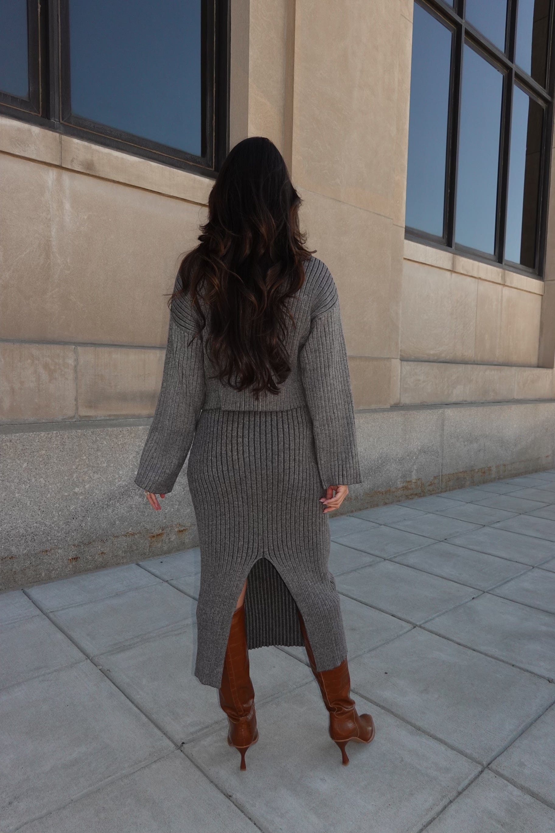 Understated Sweater Skirt