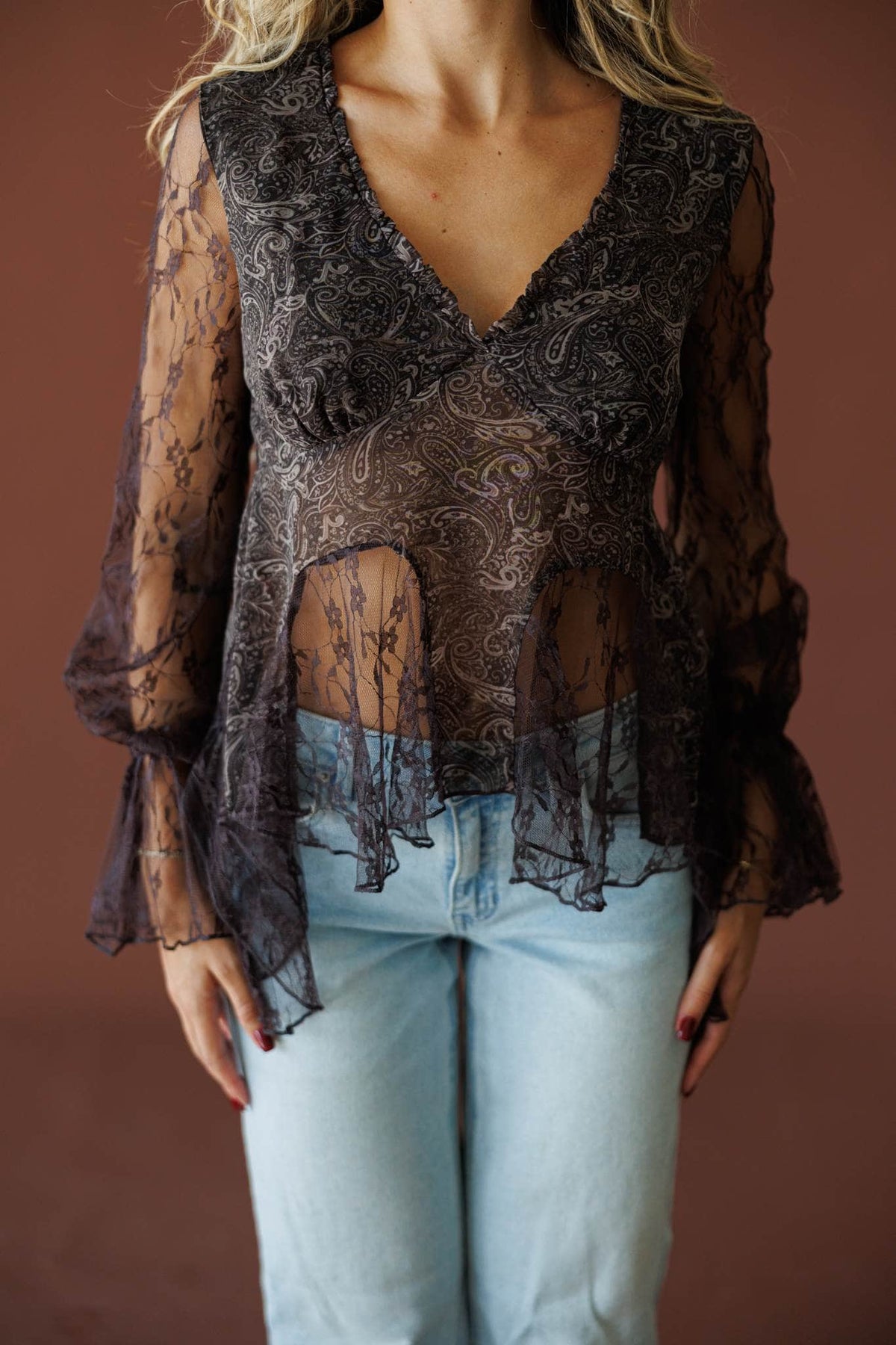 Minor Chord Lace Top