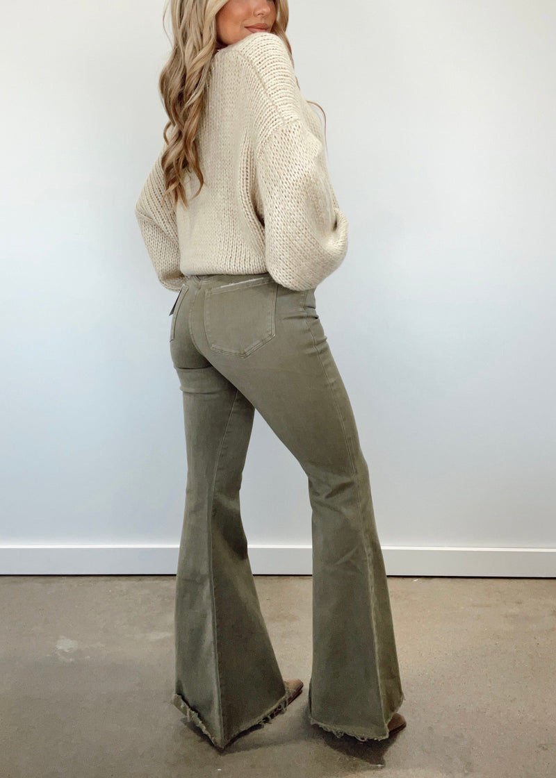 Olive Green Flares -  Canada
