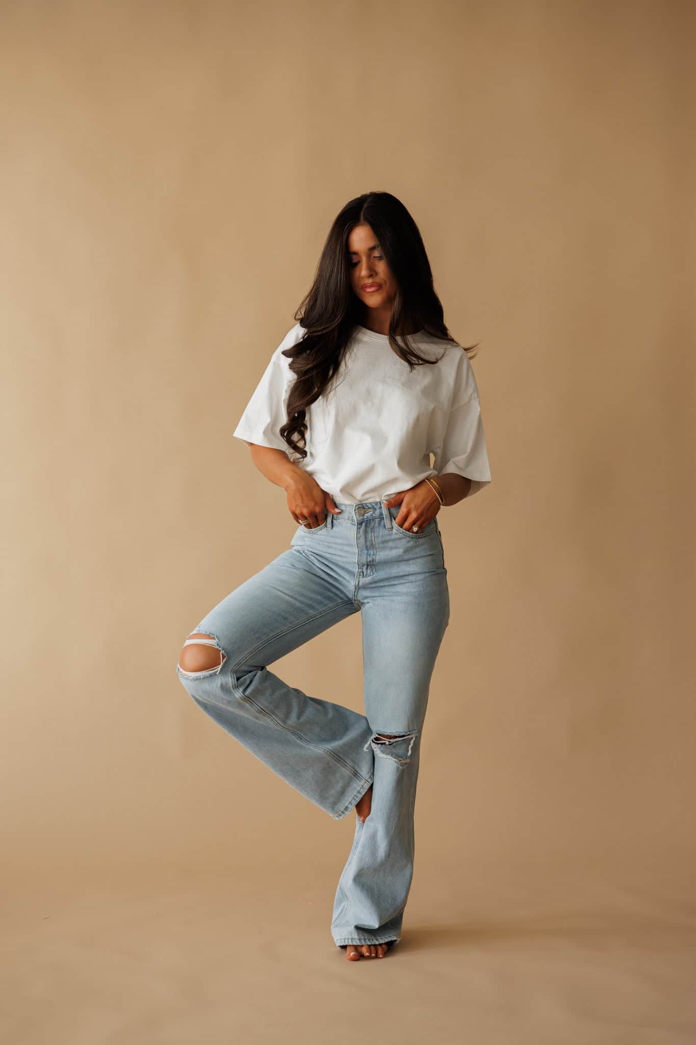 Vintage Flare Stretch Denim
