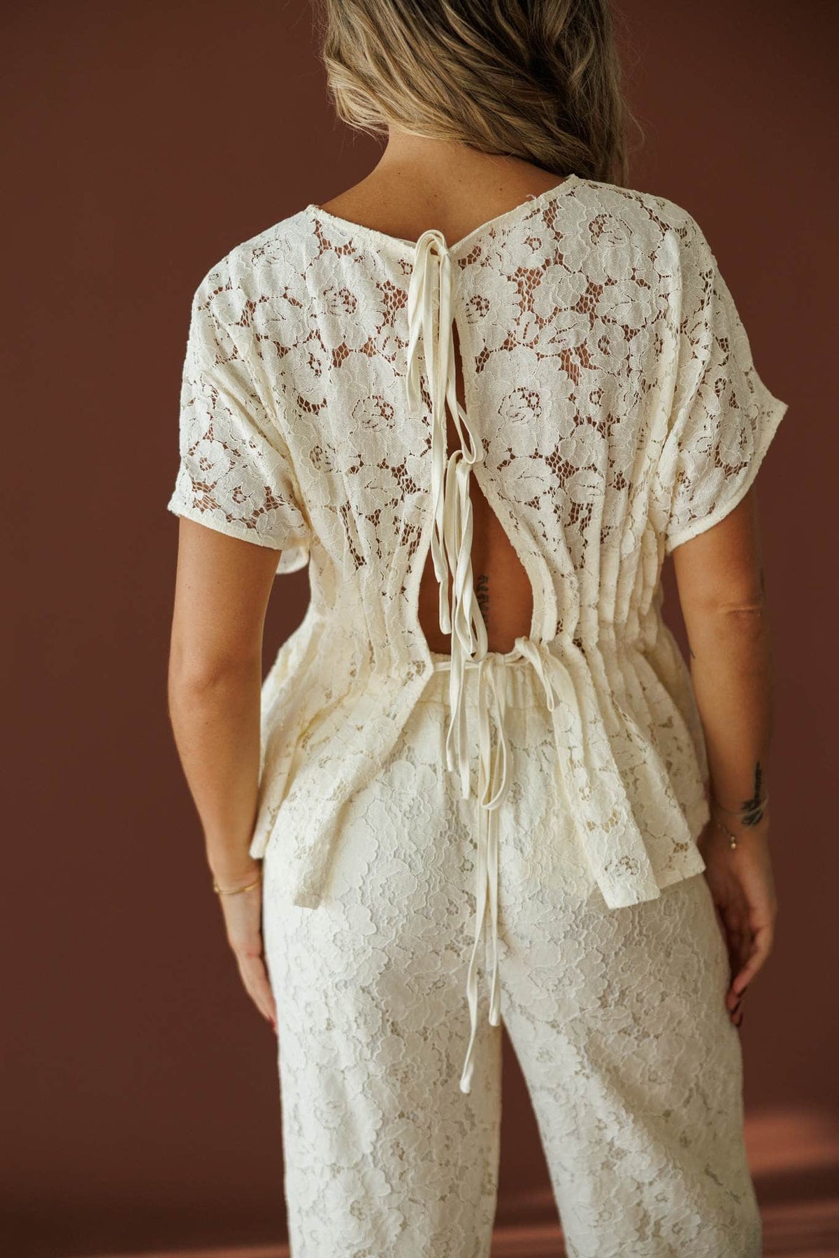 Vow Renewal Lace Top