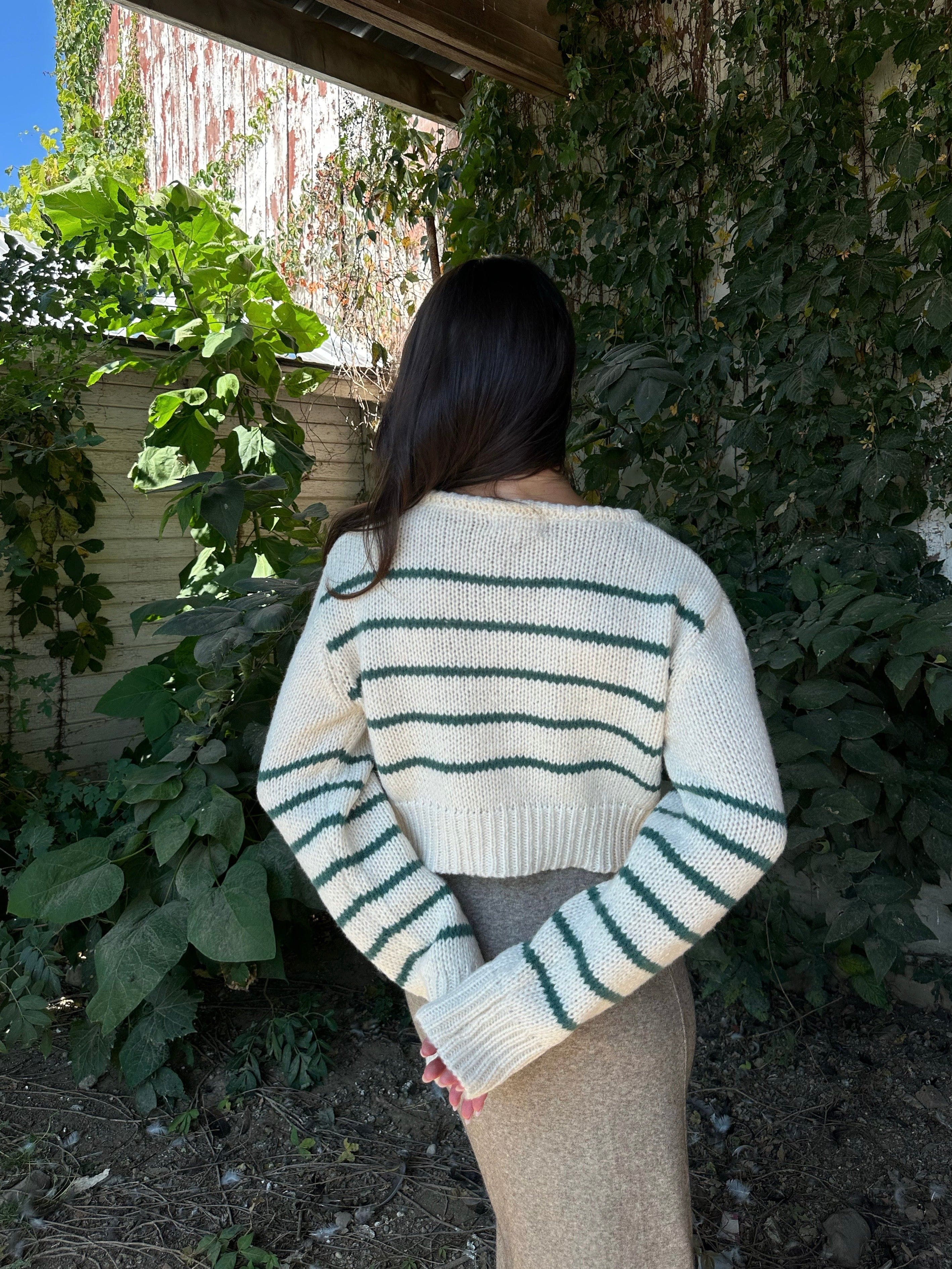 Sweet Stripes Cardigan Sweater