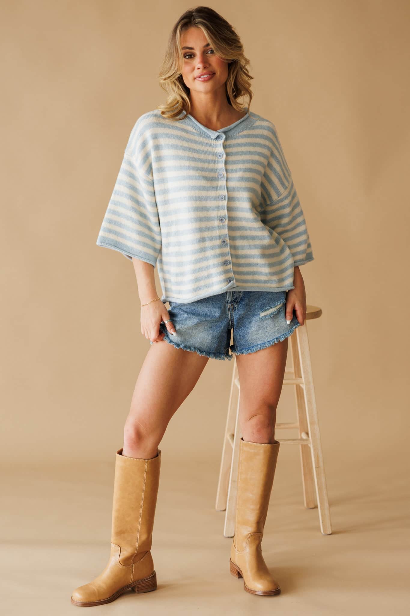 light blue ivory