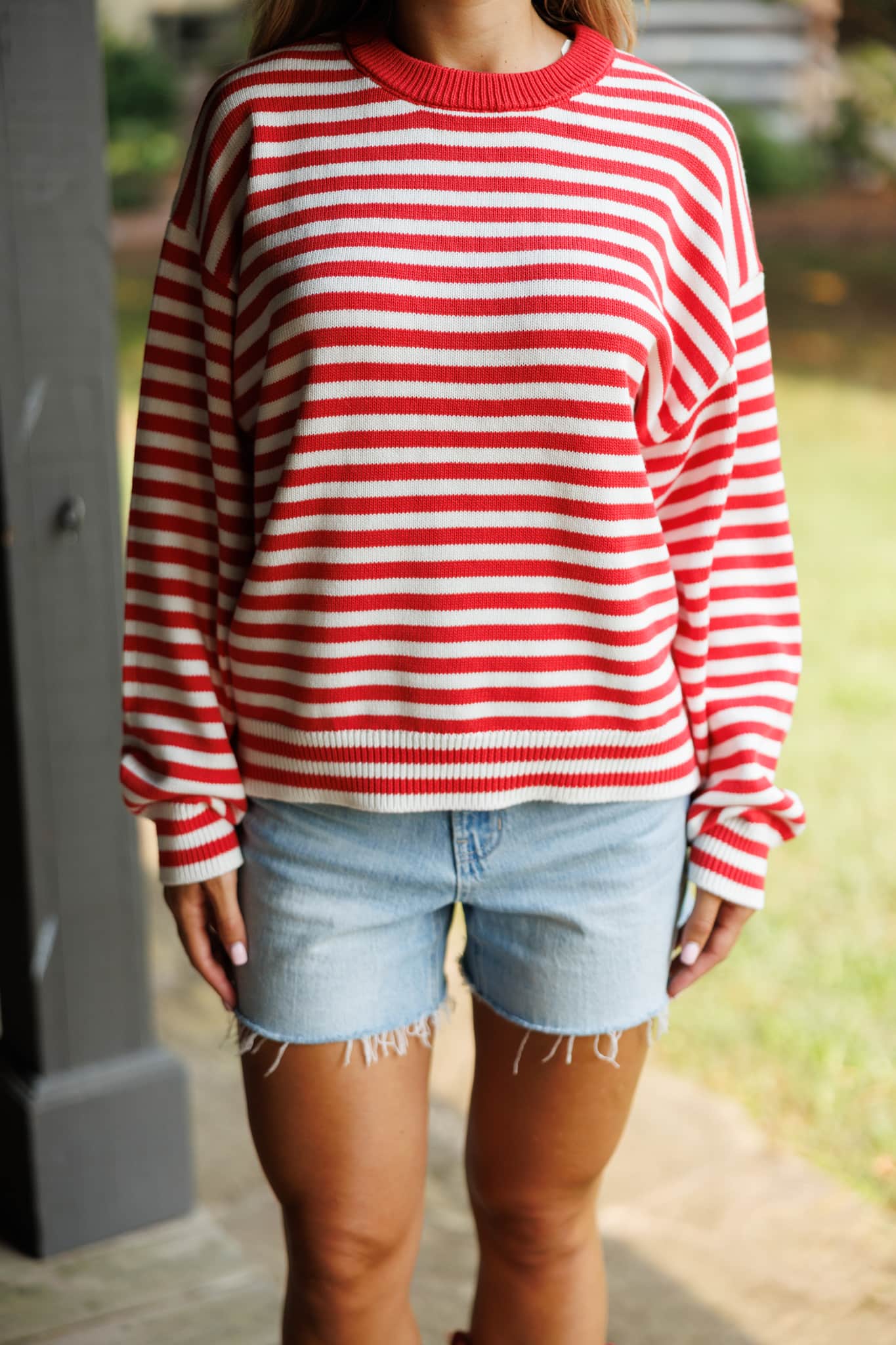 Mason Striped Pullover