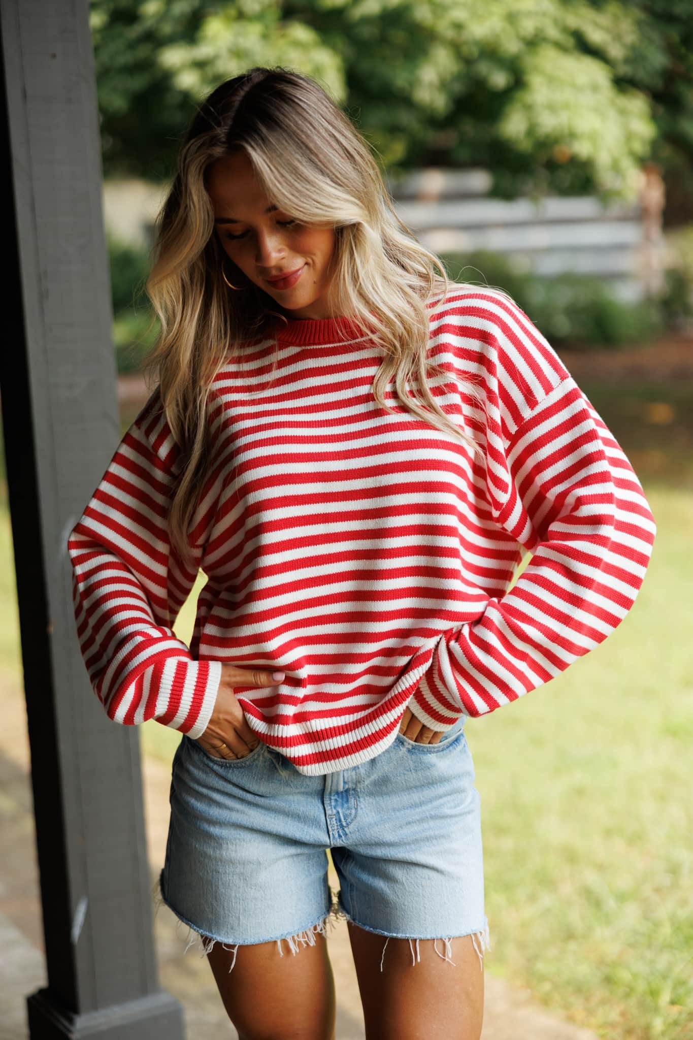 Mason Striped Pullover
