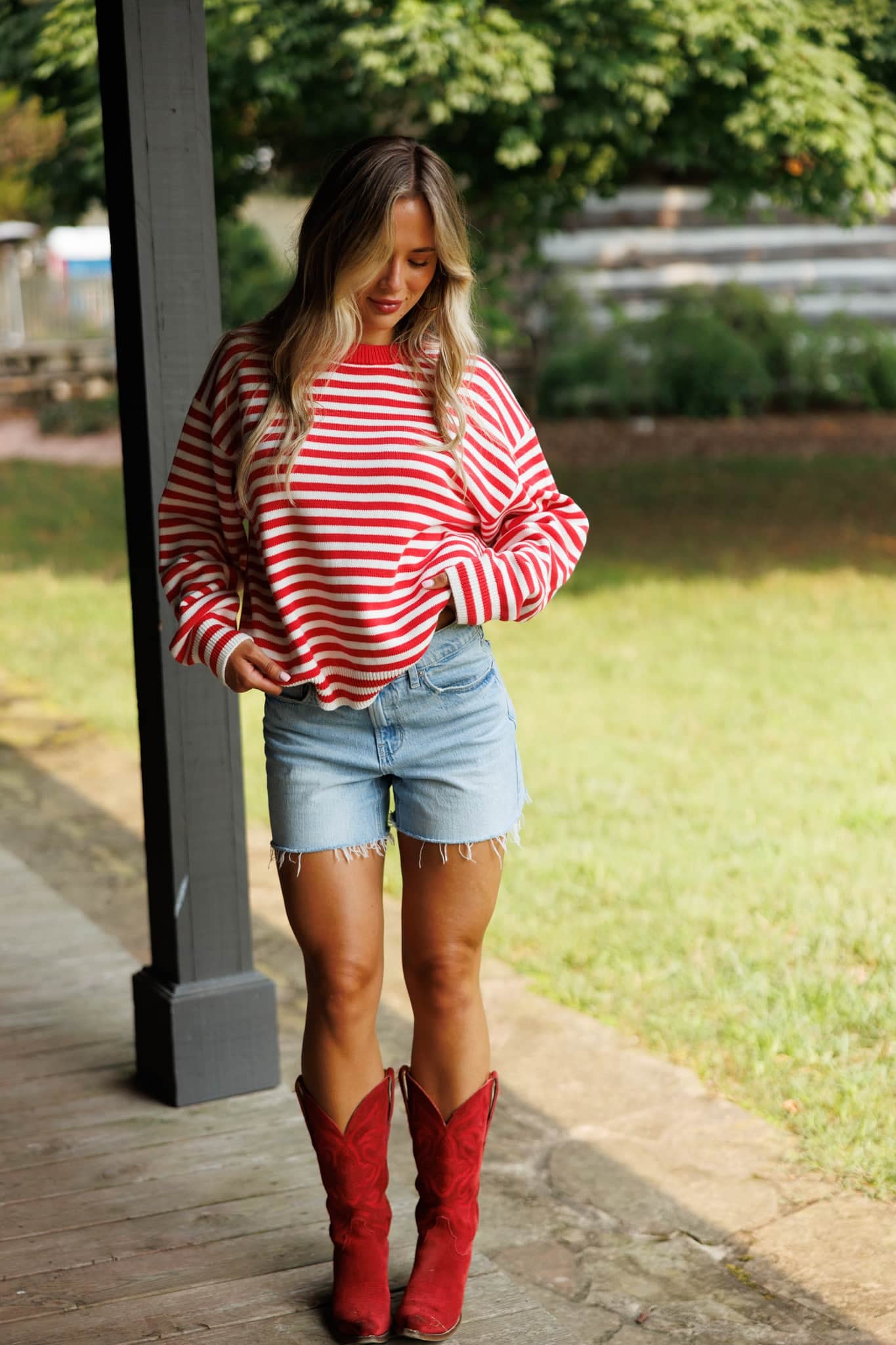 Mason Striped Pullover