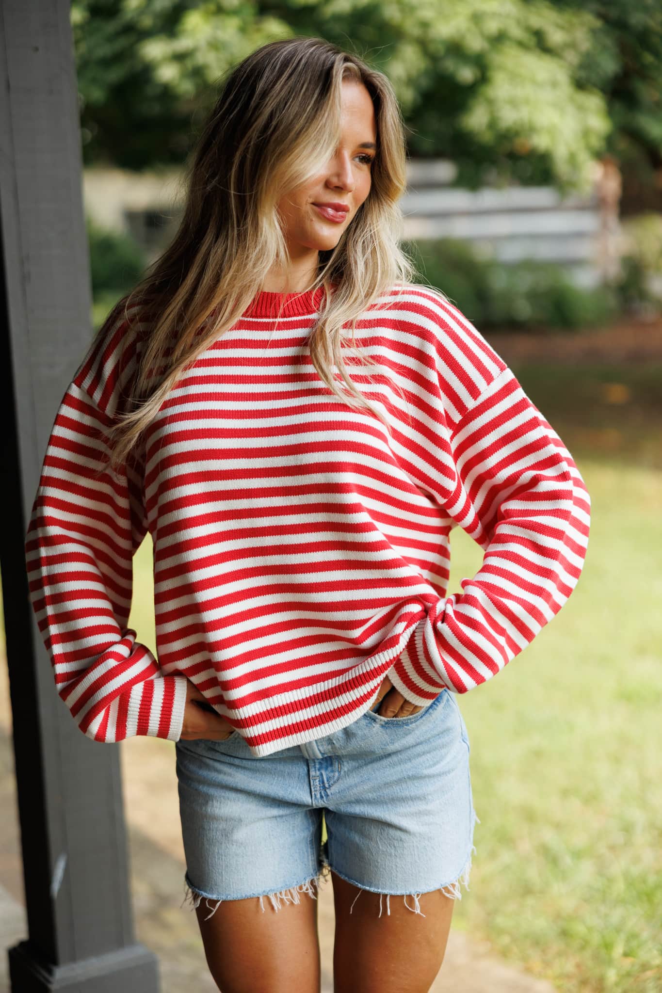Mason Striped Pullover