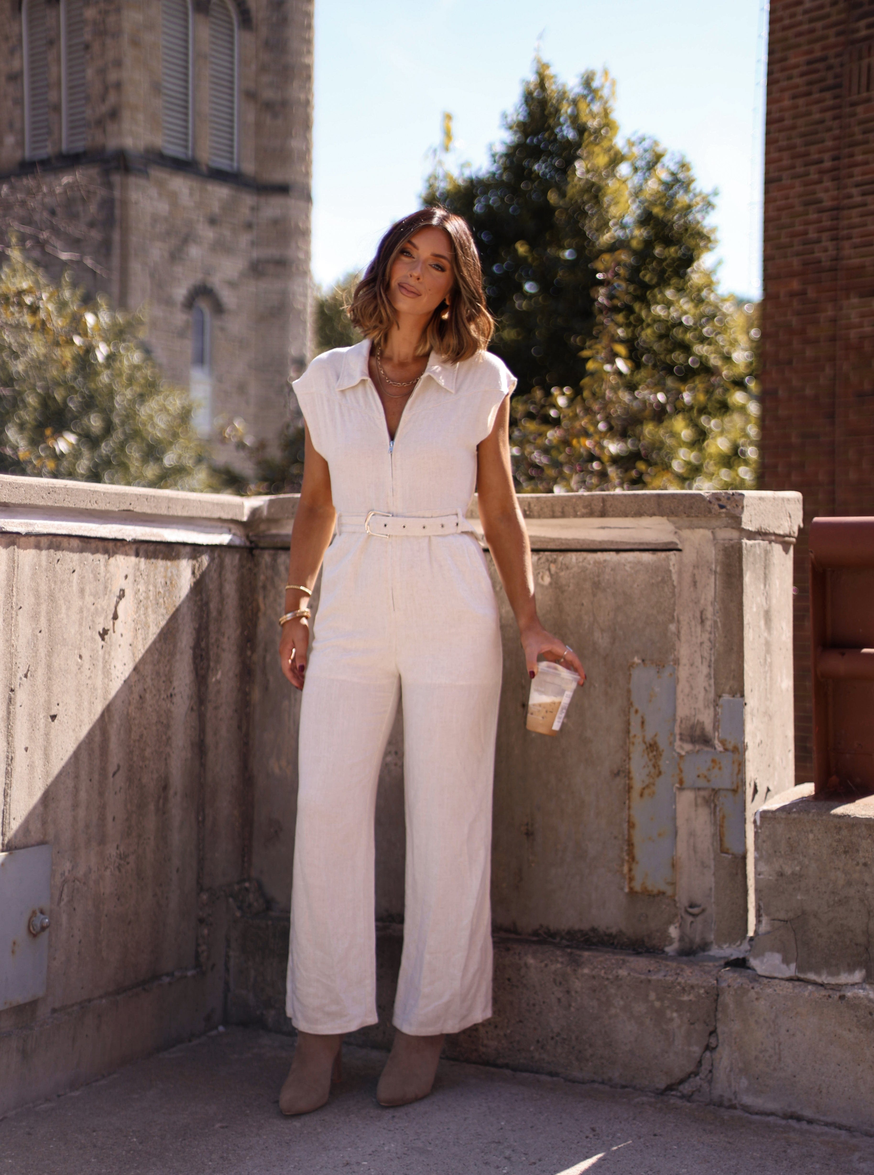 Wanderlust Jumpsuit Cloud Ten