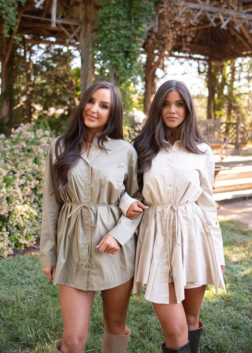 Countryside Chic Shirt Romper