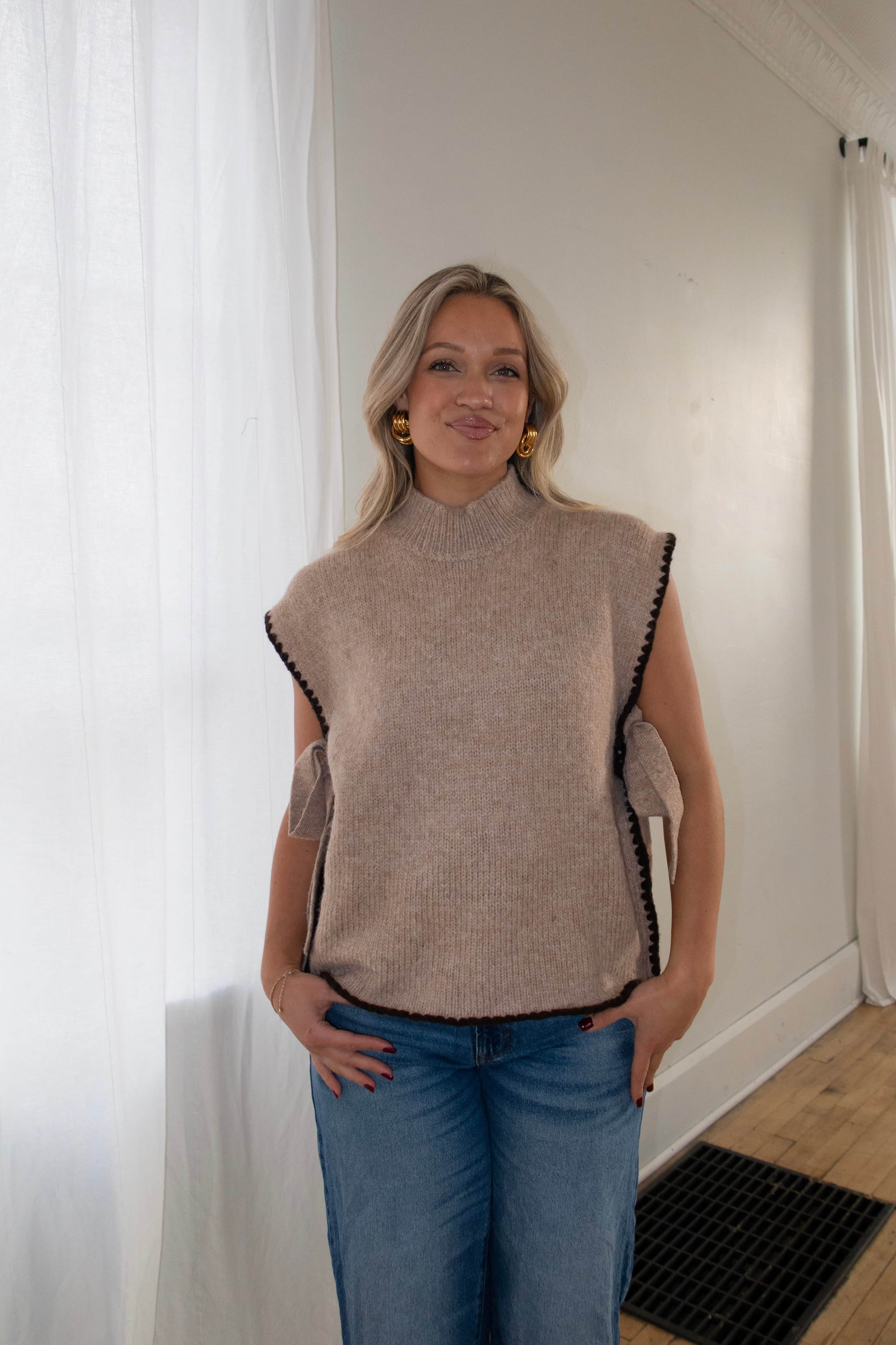 Finishing Touch Sweater Vest