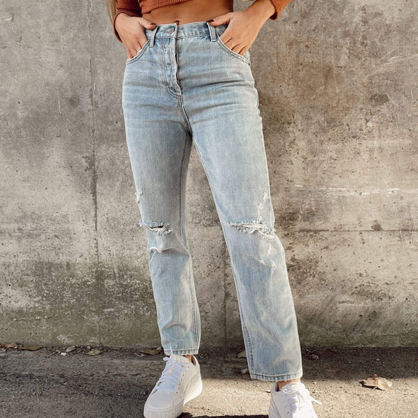 By Together High Waist Girlfriend Denim Lane 201