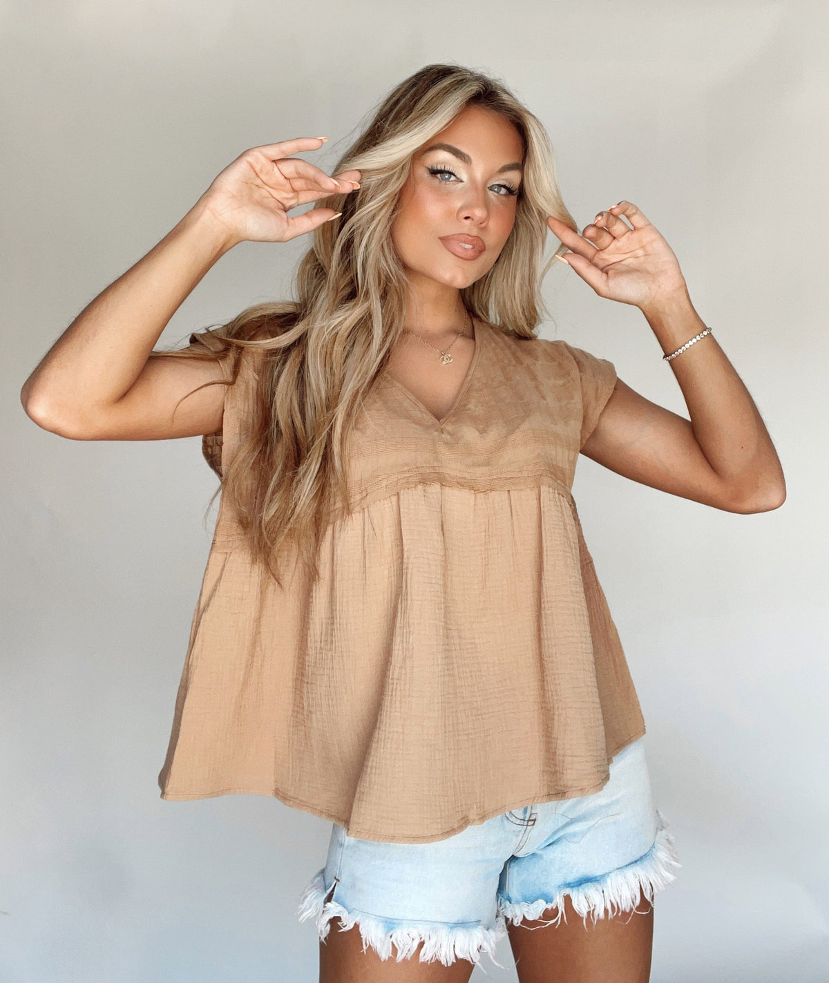 Boho Boardwalk Top Promesa
