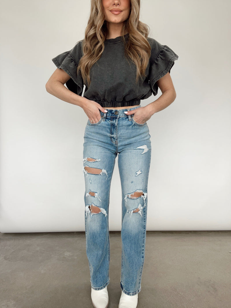 The Mid-Rise Jeans You'll be Happy You Got - Karina Style Diaries