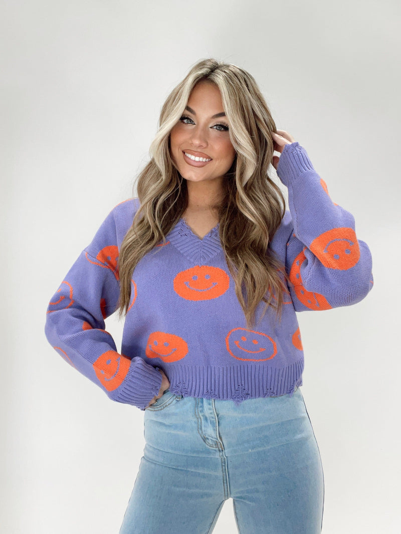 Good Vibes Only Sweater Bailey Rose