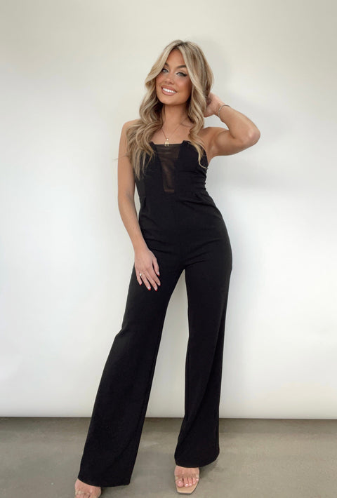 Feeling Fancy in This Black Jumpsuit - Sincerely, K