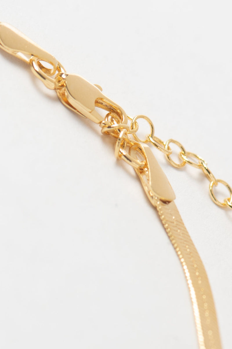 JN1000 gold necklace by together