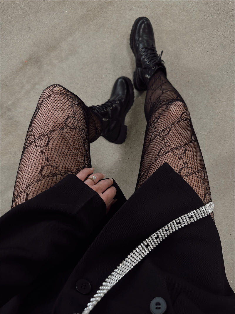 Designer Noir Stockings – Lane 201