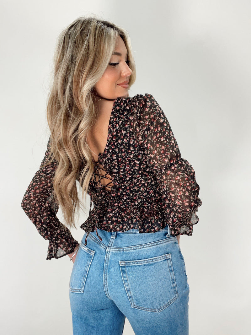 Thought Of You Floral Top Promesa